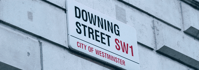 downing street sign