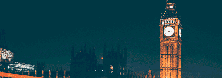 big ben at night