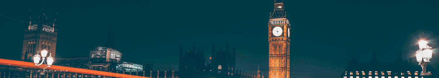 big ben at night