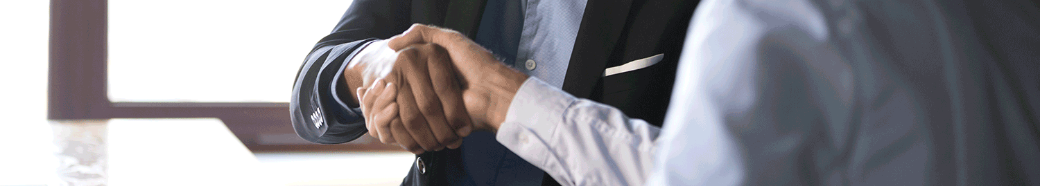 hand shake job offer