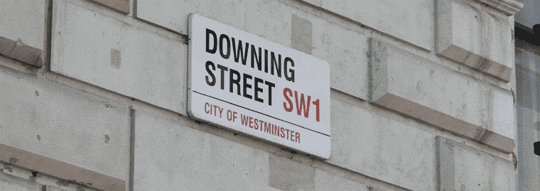 downing street sign