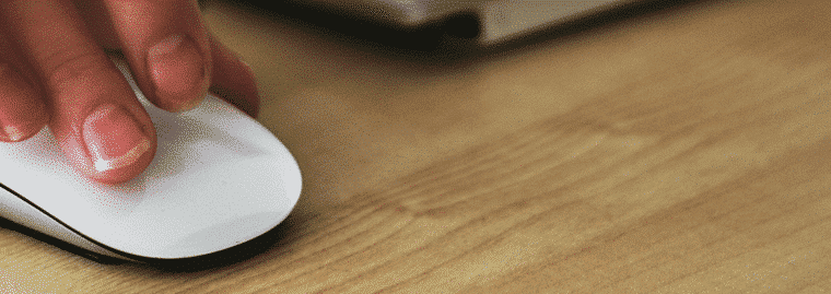 woman working with apple mouse hmrc