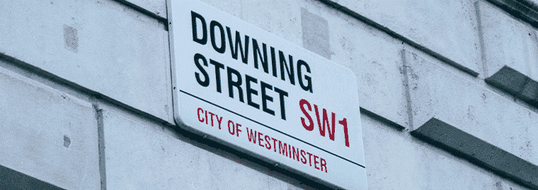 downing street sign